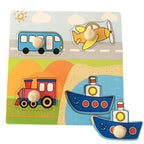 Montessori Wooden Puzzle Board for Toddlers