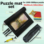 PuzzleRoll™ Storage Mat – Roll-Up Puzzle Saver for 1000–3000 Piece Puzzles