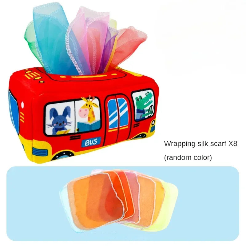 Baby Pull-Along Tissue Box Toy