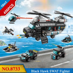 Warship Building Blocks Set