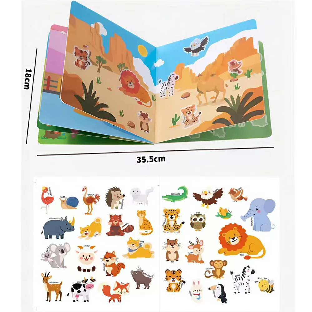Magic Scene Sticker Book, photo 5