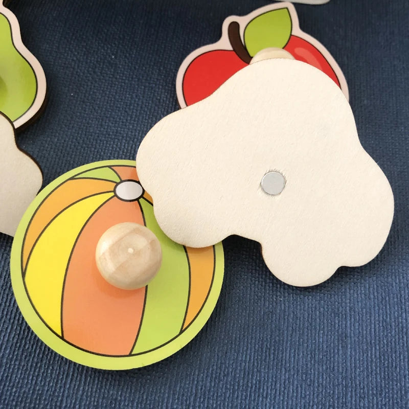Montessori Wooden Puzzle Board for Toddlers