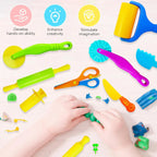 Play Dough Tool Kit with Animal and Shell Molds