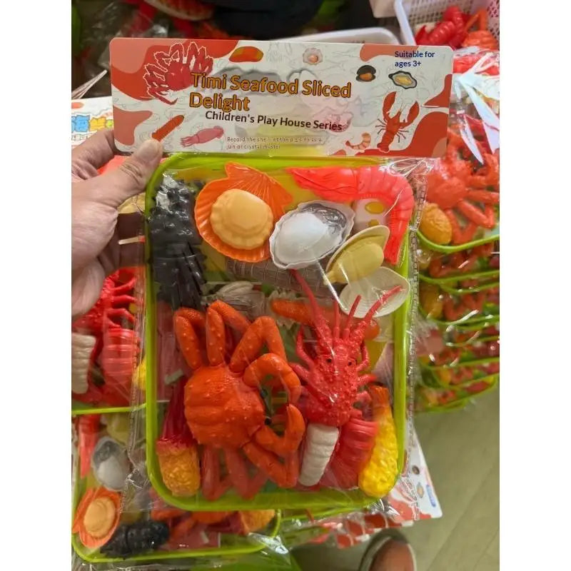 Toddler Chef Play Food Cutting Set