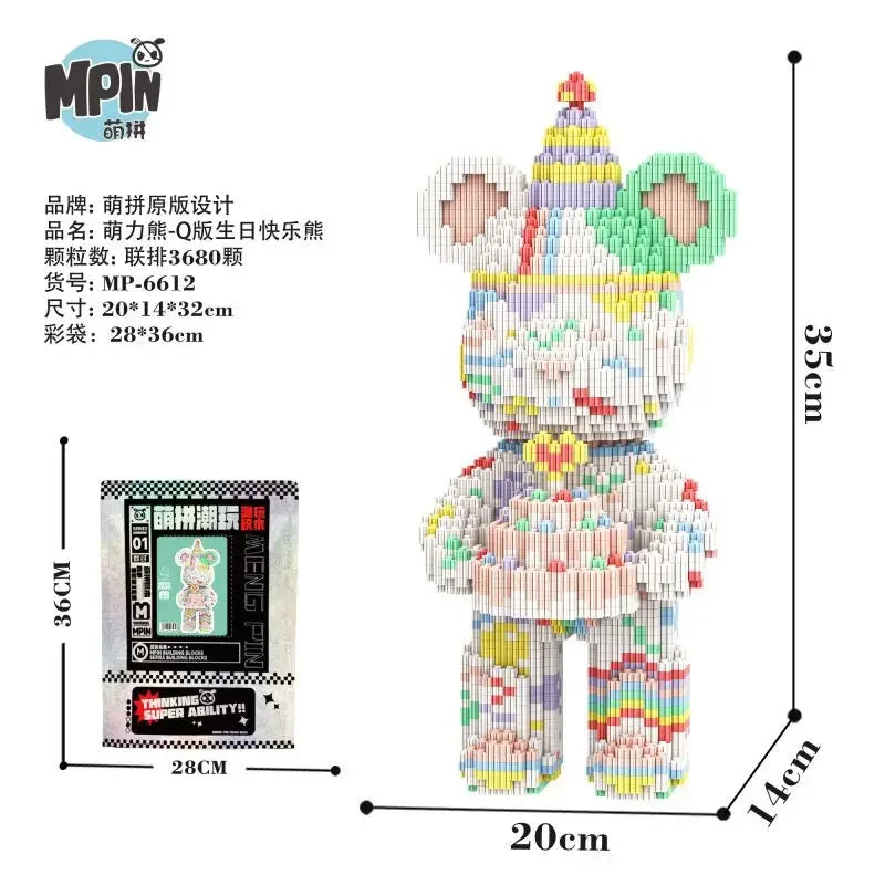 BlockBear™ Premium Building Block Set