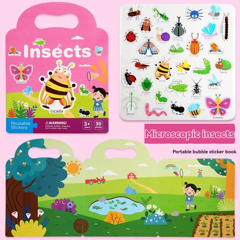 Reusable Sticker Activity Book