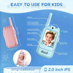 TalkPlay™ Video Walkie Talkies – Kids Rechargeable Video Intercom Set