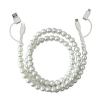 4-in-1 Beaded Charging Cable – 66W Fast Charger
