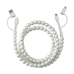 4-in-1 Beaded Charging Cable – 66W Fast Charger