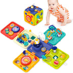 6-in-1 Montessori Activity Cube with Music and Lights