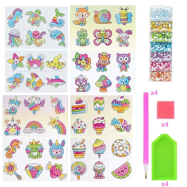 Stick & Paint Magic – Mess-Free Fun