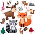 DollyCraft Felt Animal Sewing Kit