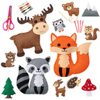 DollyCraft Felt Animal Sewing Kit