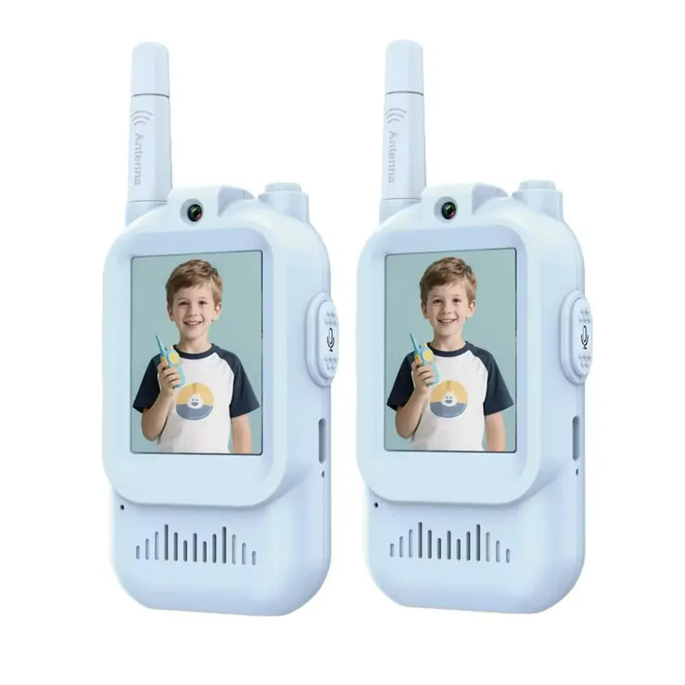 TalkPlay™ Video Walkie Talkies – Kids Rechargeable Video Intercom Set