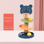 Ball Drop and Roll Tower for Toddlers