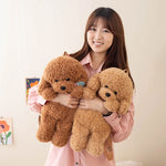 CuddleCarry Teddy Dog Plush Backpack