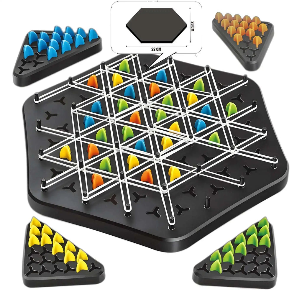 Triangle Chess Duel Strategy Game