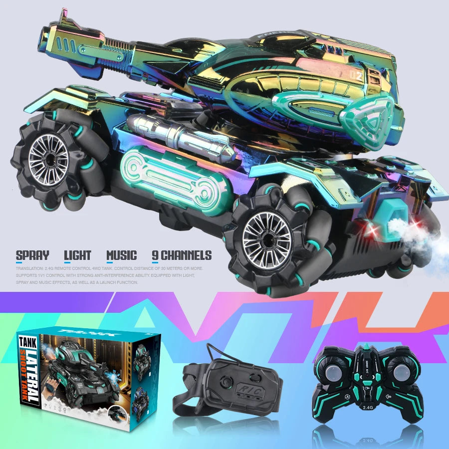 Gesture Control RC Stunt Tank Car