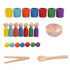 Montessori Seven-Color Stacking Cups, photo 5