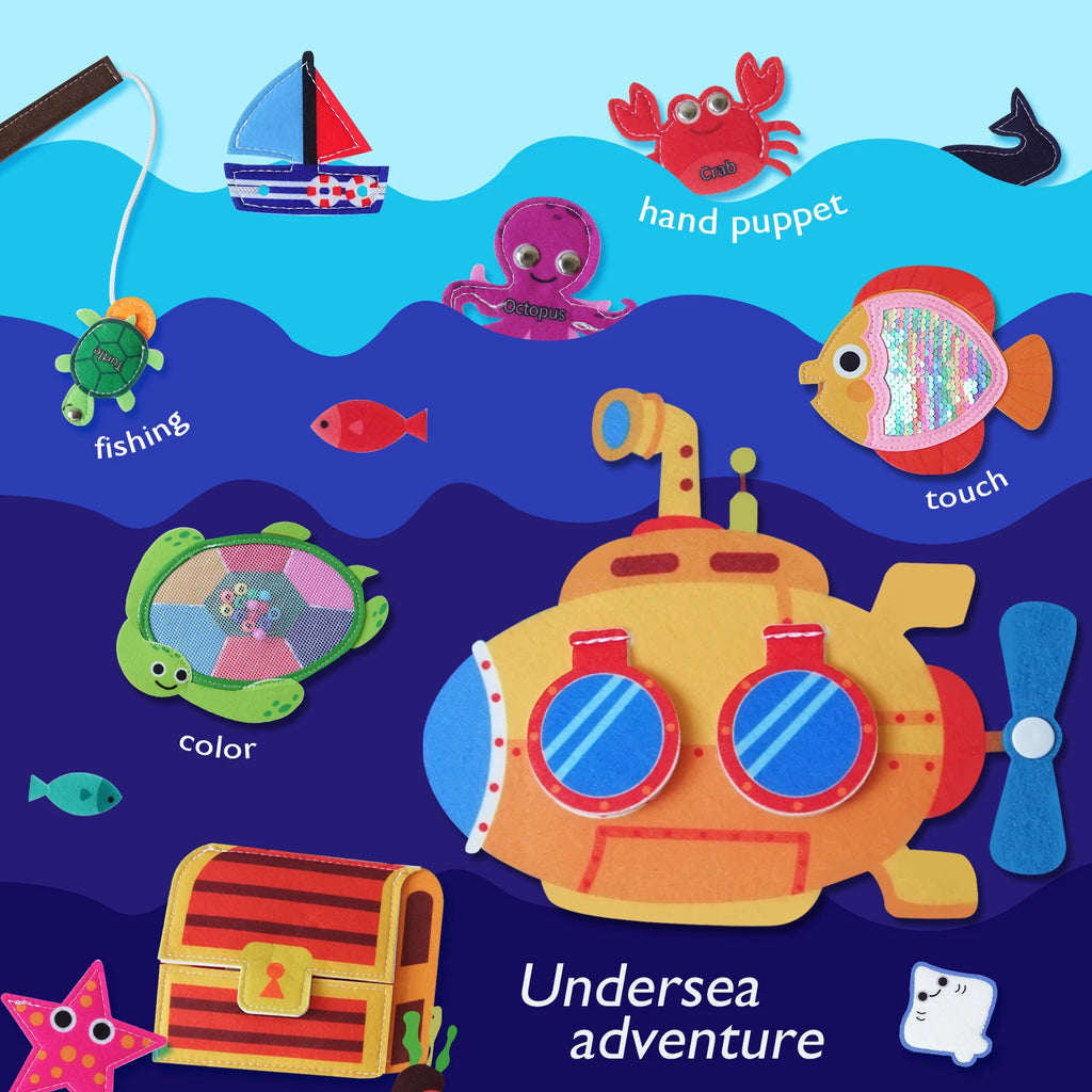 20-in-1 Ocean Busy Book, photo 6