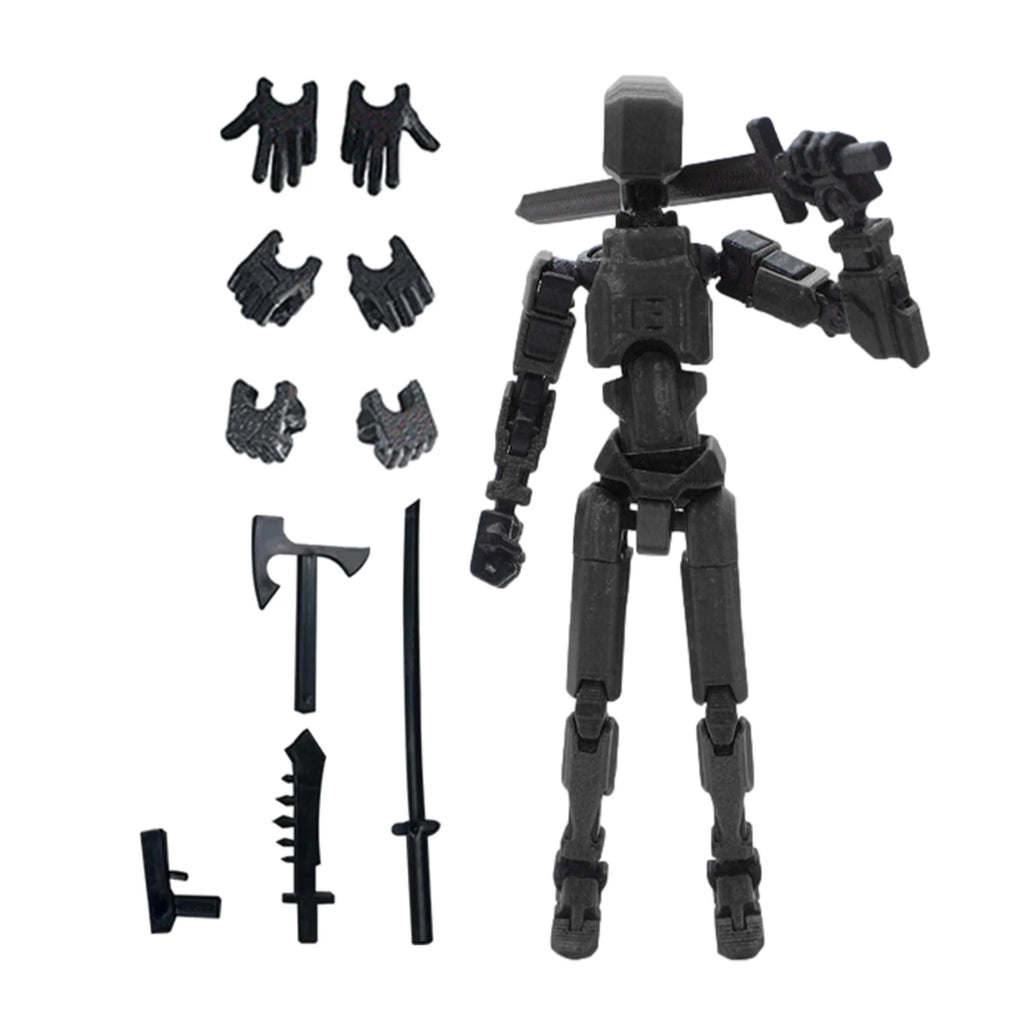 Multi-Jointed Poseable Robot Figure