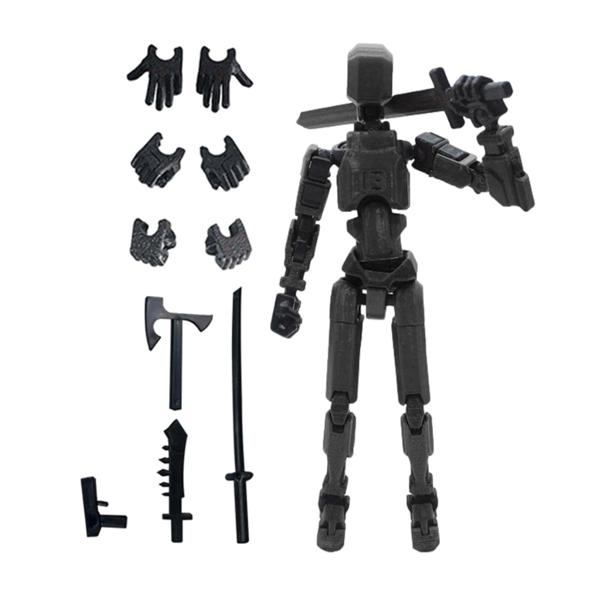Multi-Jointed Poseable Robot Figure