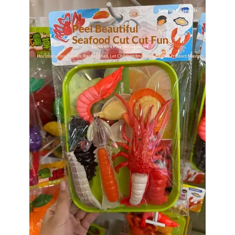 Toddler Chef Play Food Cutting Set
