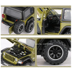 Off-Road Diecast Toy Car with Sound & Light