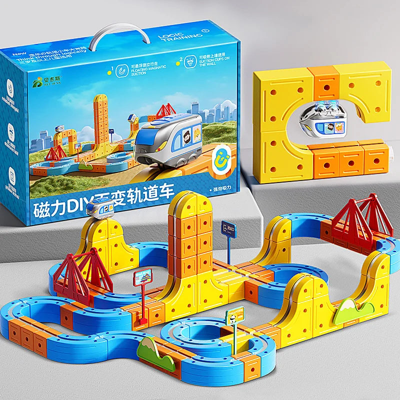 MagTrack Magnetic Train Set