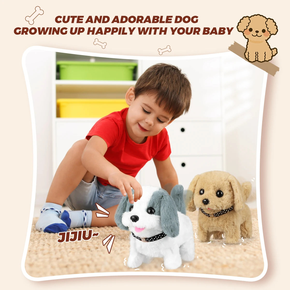 Electric Walking Plush Puppy, photo 3