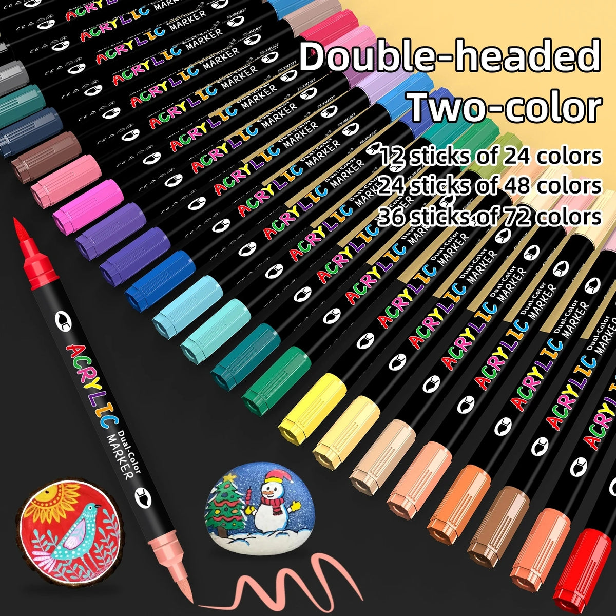 Artist's Dream Dual-Tip Acrylic Paint Markers