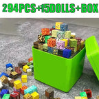Magnetic Building Blocks Storage Box Set