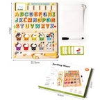 Magnetic Color Number Maze Board