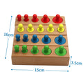 Montessori Cylinder Socket Puzzles