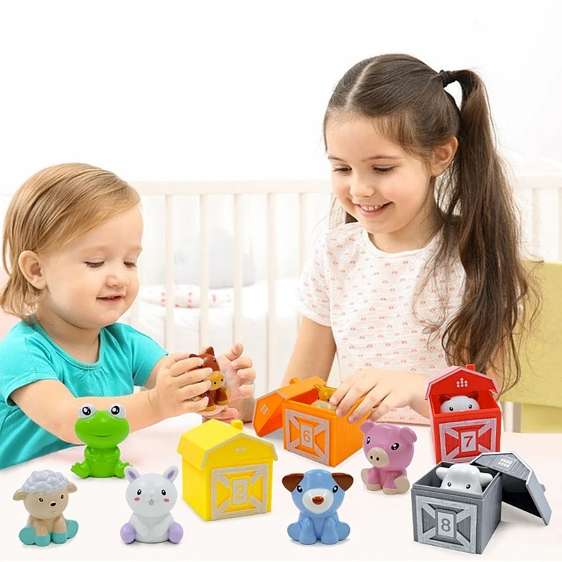 Farm Barn Finger Puppet Counting Set