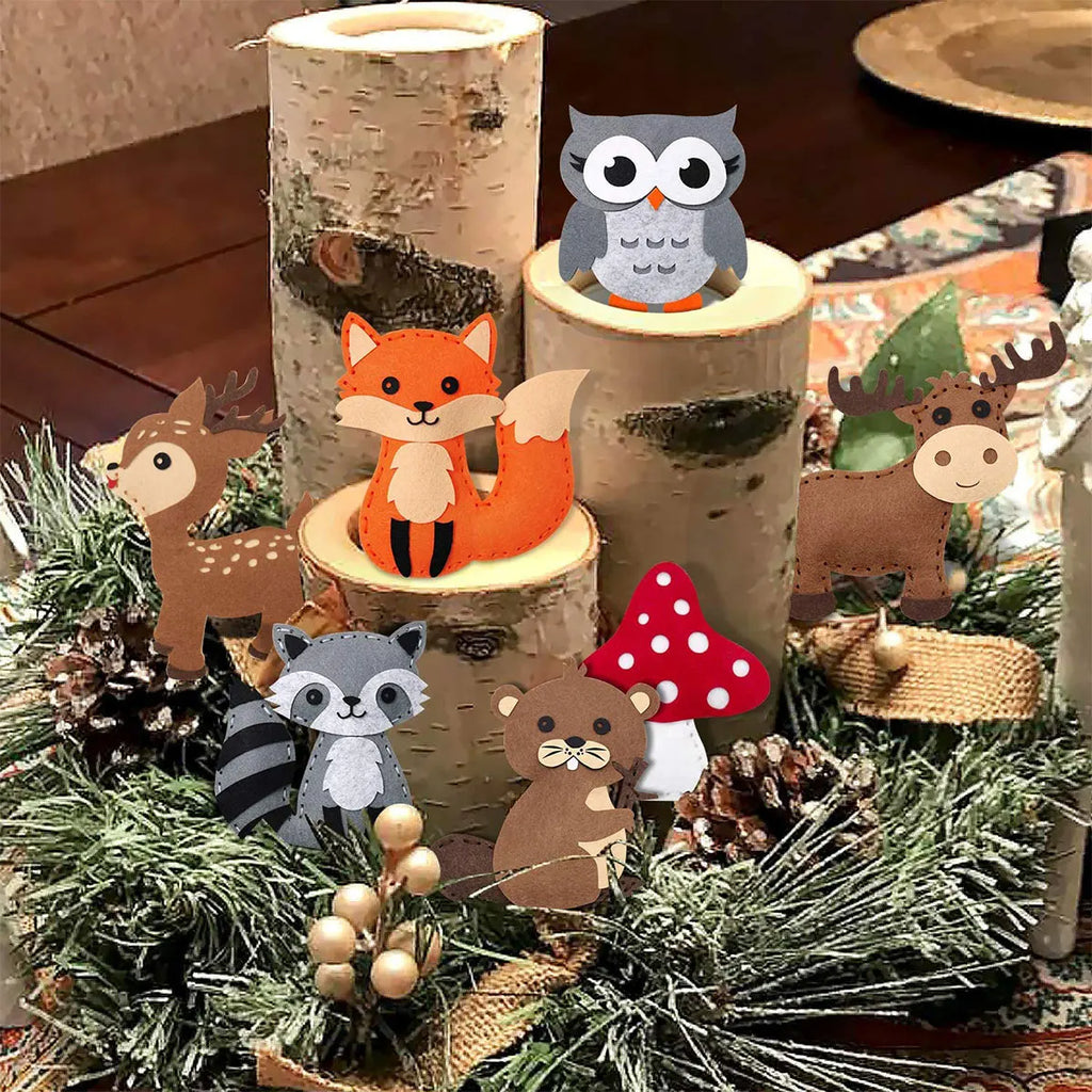 DollyCraft Felt Animal Sewing Kit