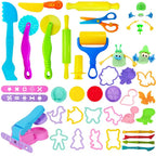 Play Dough Tool Kit with Animal and Shell Molds