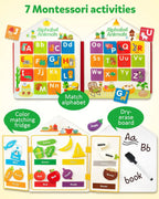 Montessori Busy Book Sensory Activity Binder