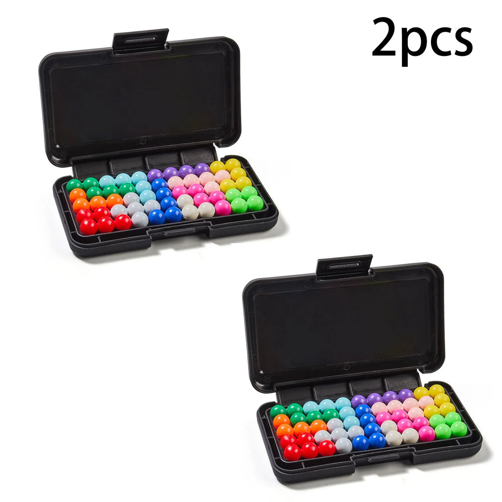 IQ Pyramid Bead Puzzle (120 Challenges)