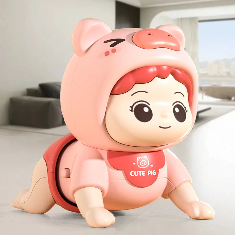 Musical Crawling Baby Toy with Lights