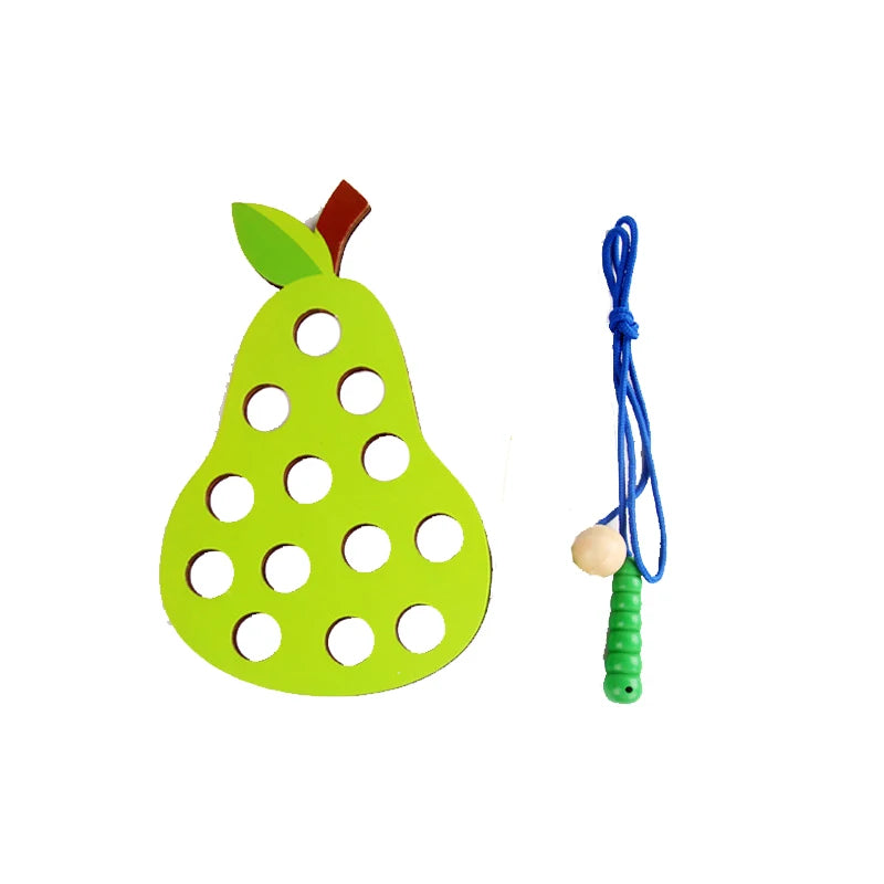 Wooden Fruit Lacing Boards