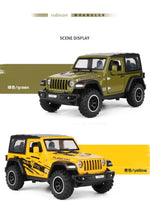 Wrangler Rubicon Model Car