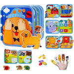 Montessori Giraffe Busy Board Quiet Book