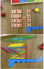 Montessori Education Wooden Counting Sticks