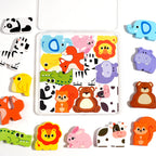 Wooden Chunky Animal 3D Puzzle