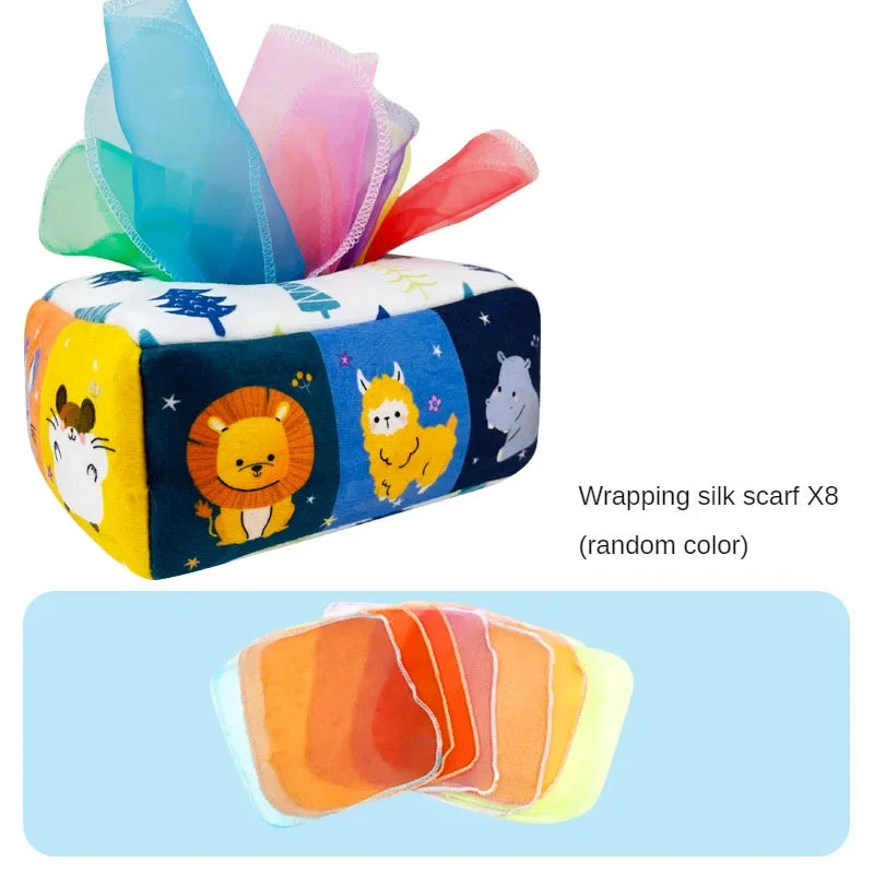 Baby Pull-Along Tissue Box Toy