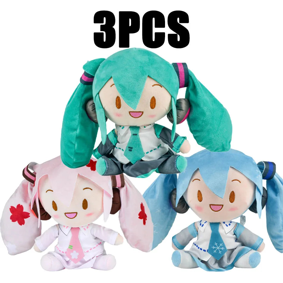 Kawaii Anime-Style Plush Doll