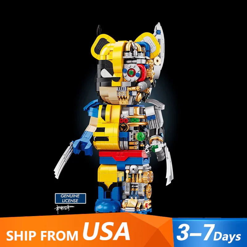 Mechanical Bear MOC Building Set