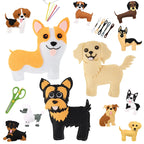 DollyCraft Felt Animal Sewing Kit