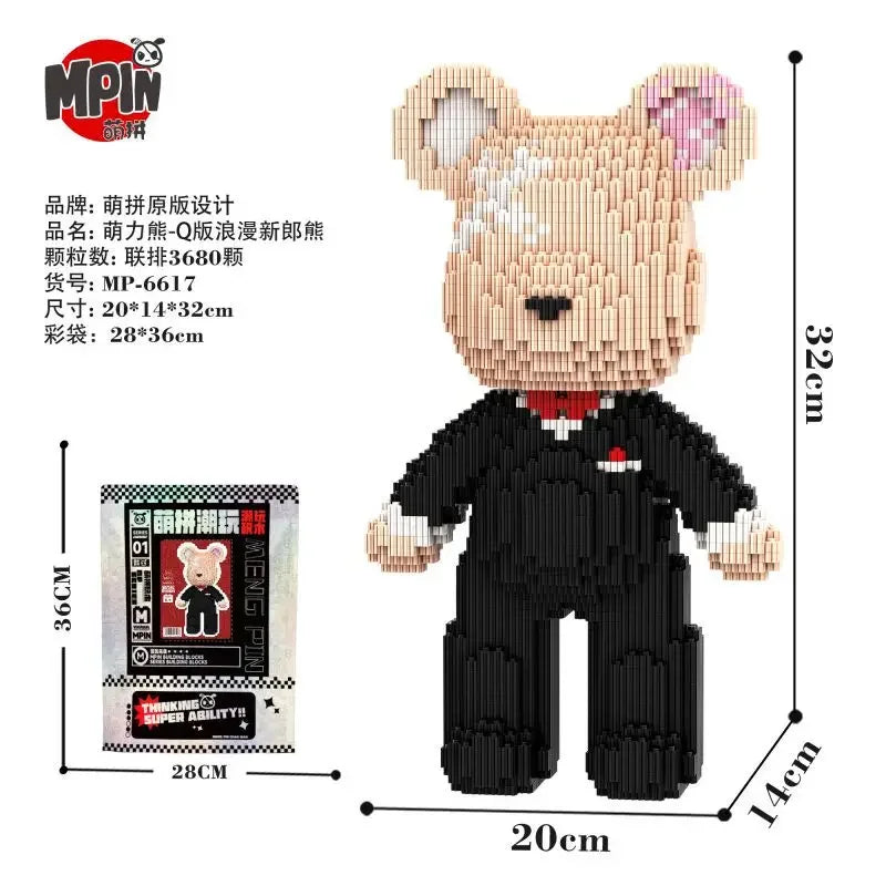 BlockBear™ Premium Building Block Set